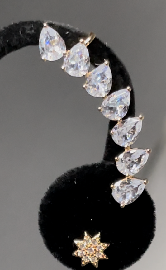 My Darling Diamond Baby Ear Cuff